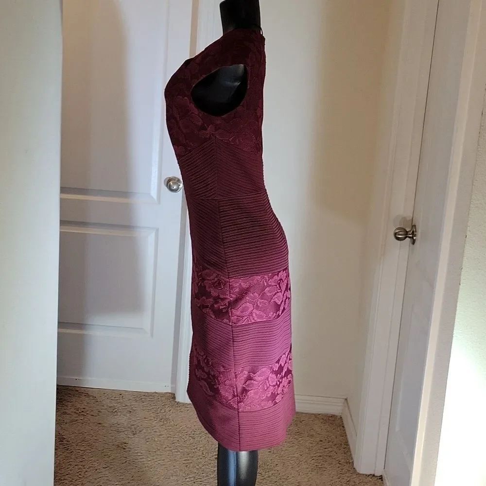 BRAND NEW MELROSE MELROSE SOCIAL ROUNDNECK LINE SLEEVELESS DRESS - Picture 7 of 16